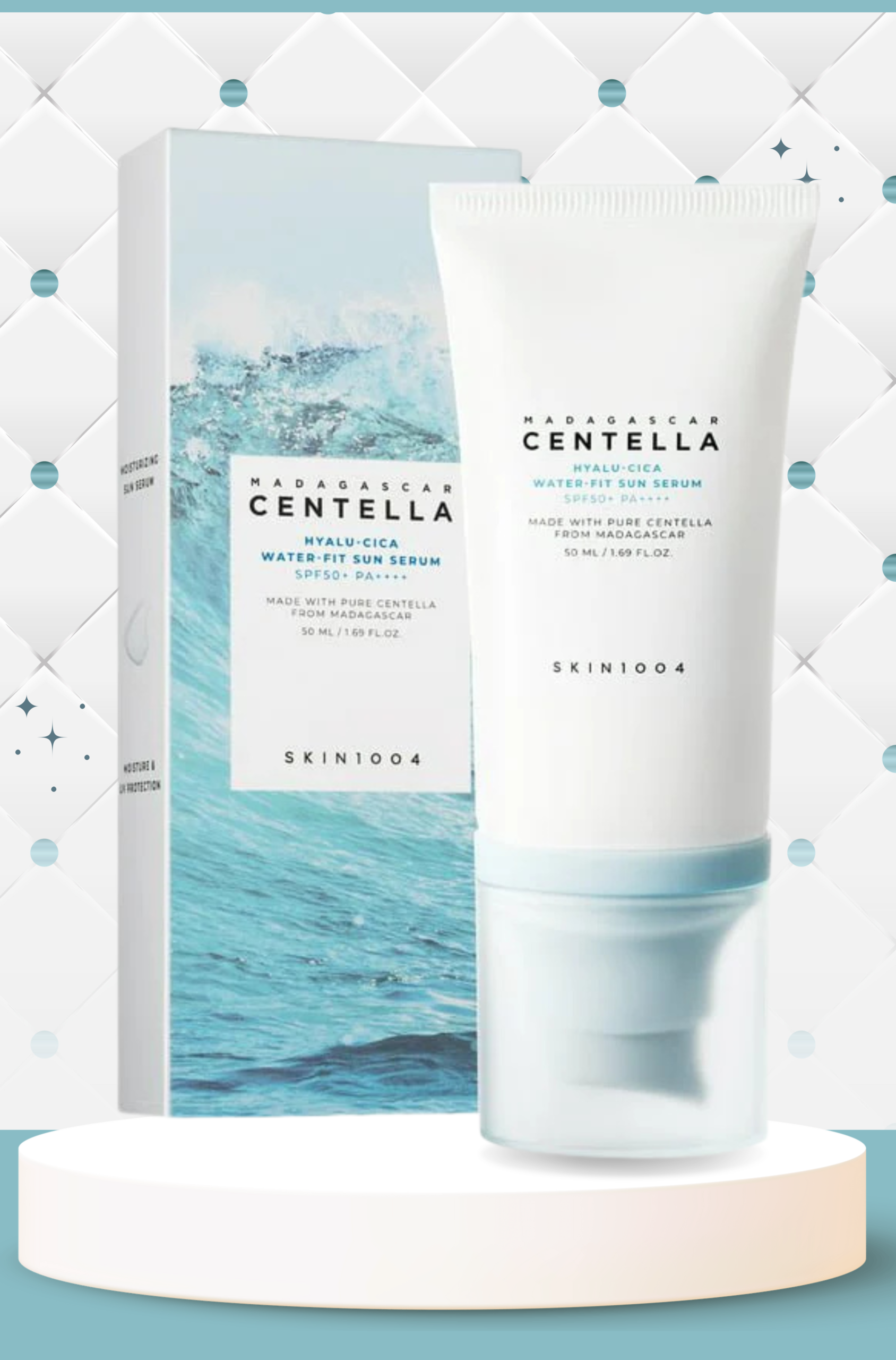SKIN1004 Madagascar Centella Hyalu-Cica Water-Fit Sun Serum 50ml